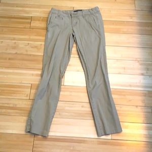 Aeropostale Khaki colored Skinny Twill Pants